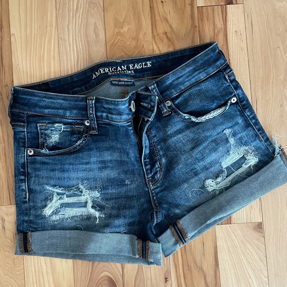 American Eagle Distressed Shorts